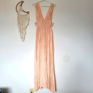 Forever 21 Flowy Maxi Dress with Side Cutouts
